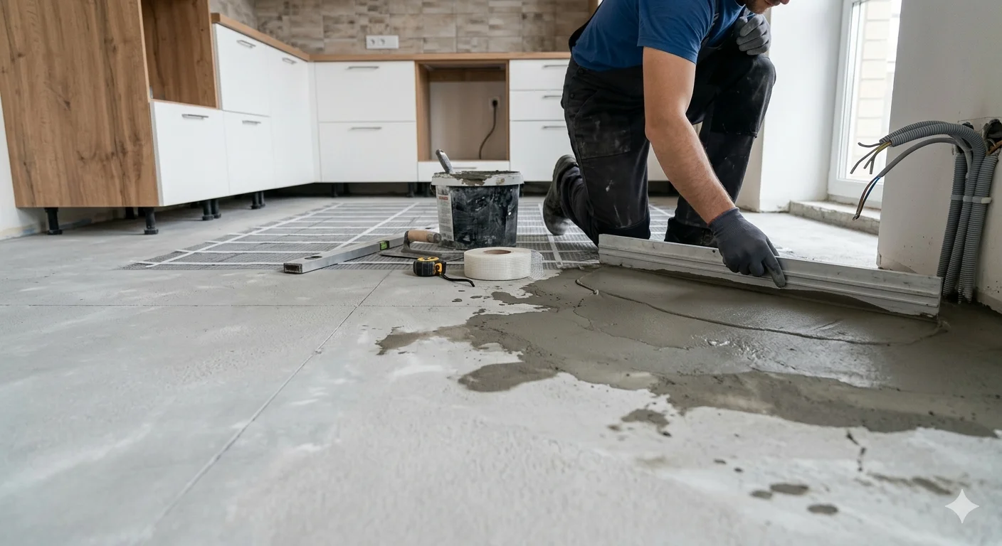 Подготовка основания пола Подготовка основания пола